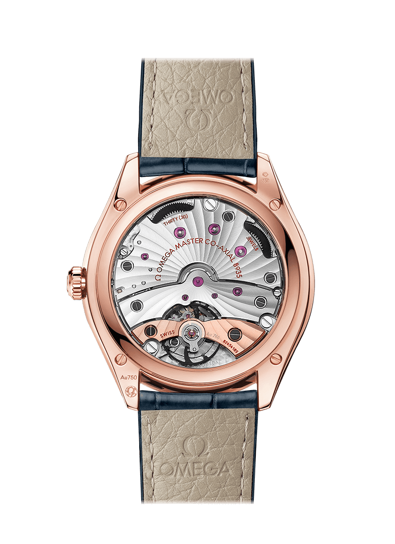 Omega De Ville Tresor Co?Axial Master Chronometer 18K Sedna™Gold Man's Watch - Premium Luxury Product