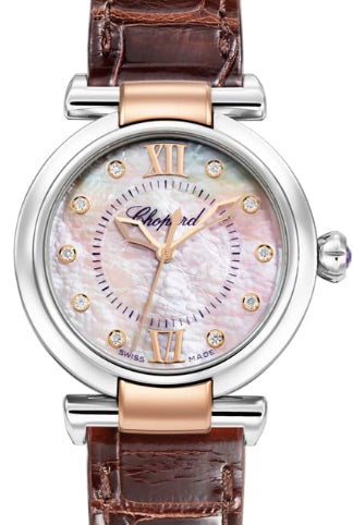 Chopard Imperiale Stainless Steel & Ethical Rose Gold & Diamonds Ladies Watch