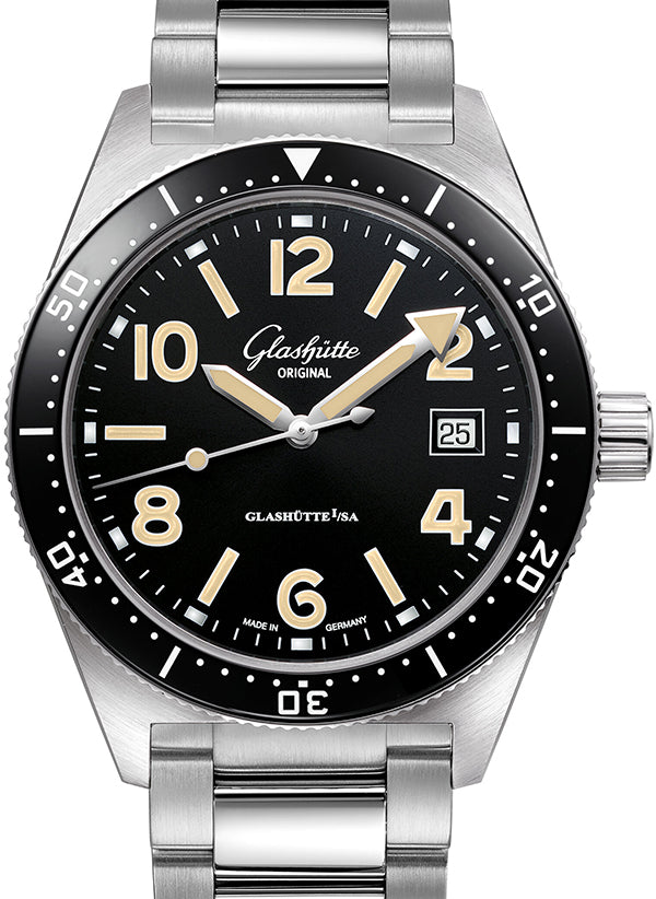 Glashutte Original Spezialist SeaQ Stainless steel Men's Watch - Premium Luxury Product