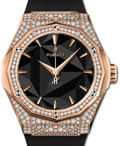 Hublot Classic Fusion Orlinski 18K King Gold & Diamonds Unisex Watch - Premium Luxury Product