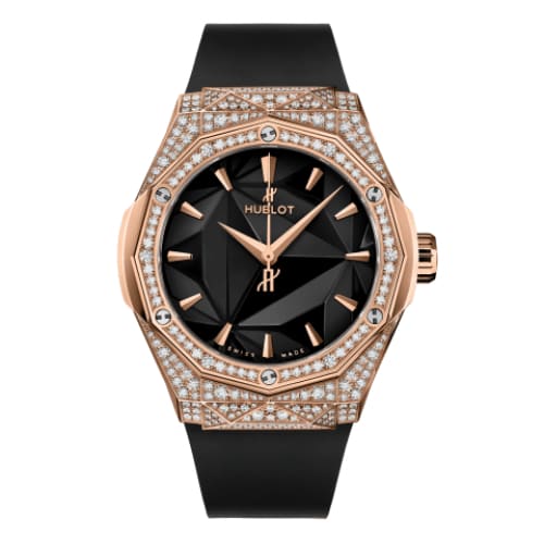 Hublot Classic Fusion Orlinski 18K King Gold & Diamonds Unisex Watch - Premium Luxury Product