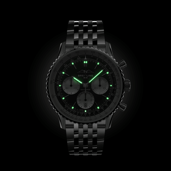 Breitling Navitimer B01 Chronograph 43 Stainless steel Men's Watch - Premium Luxury Product