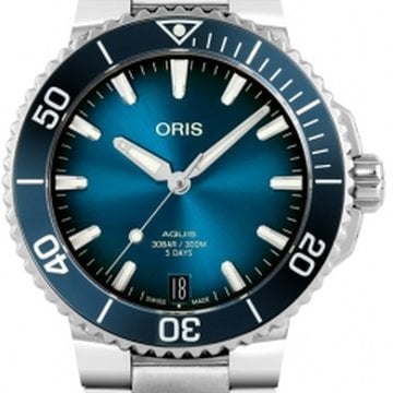 Aquis Date Calibre 400 - 01 400 7769 4135-07 8 22 09PEB - Premium Luxury Product