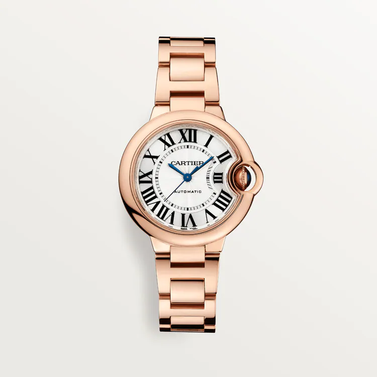 Cartier Ballon Bleu 18K Rose Gold Lady's Watch - Premium Luxury Product