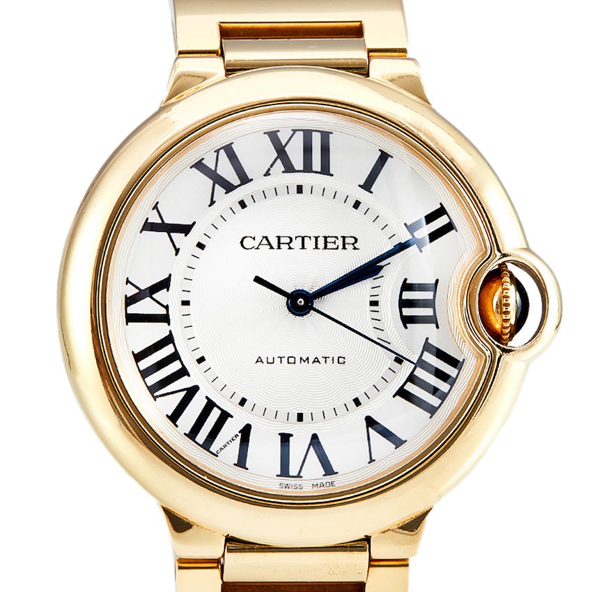 Cartier Ballon Bleu 36mm Yellow Gold  Unisex Watch - Premium Luxury Product