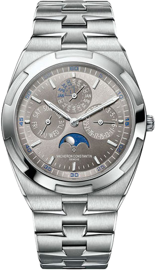 Vacheron Constantin Overseas Perpetual Calendar Extra Thin 18K White Gold Men's Watch
