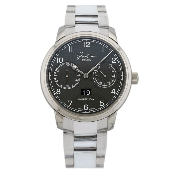 Glashutte Original Senator Observer Stainless steel Men's Watch - Premium Luxury Product