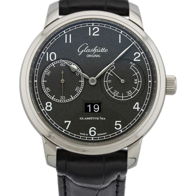 Glashutte Original Senator Observer Stainless steel Men's Watch - Premium Luxury Product