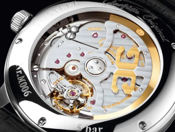 Glashutte Original Senator Observer Stainless steel Men's Watch - Premium Luxury Product