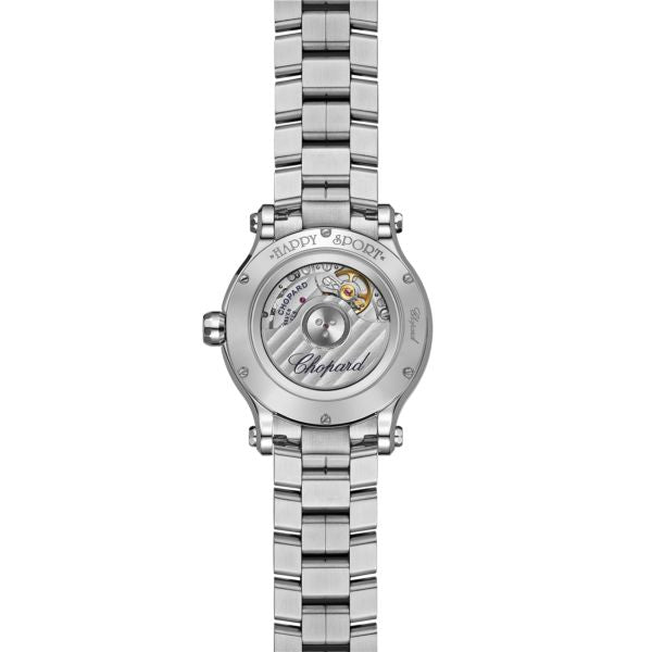 Chopard Happy Sport Stainlees steel & Diamonds Ladies Watch