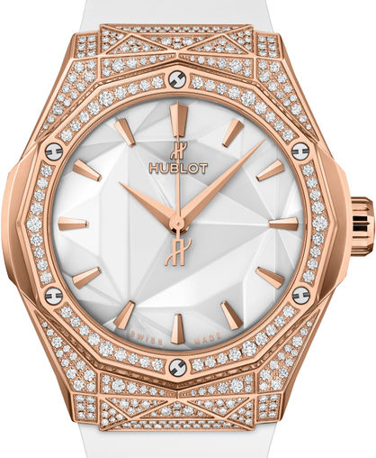 Hublot Classic Fusion Orlinski 18K King Gold & Diamonds Unisex Watch - Premium Luxury Product