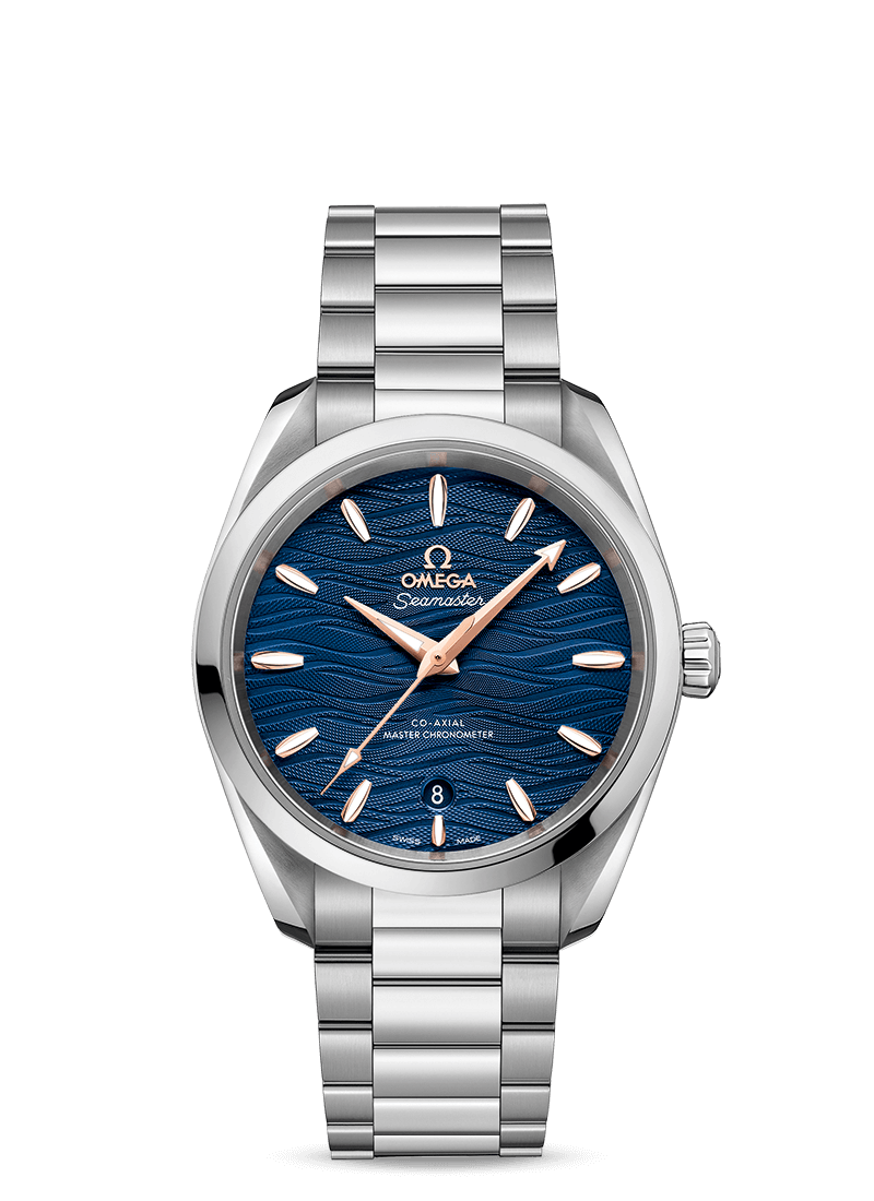 Omega Seamaster Aqua Terra Co-Axial Master Chronometer Stainless Steel Lady's Watch - Premium Luxury Product