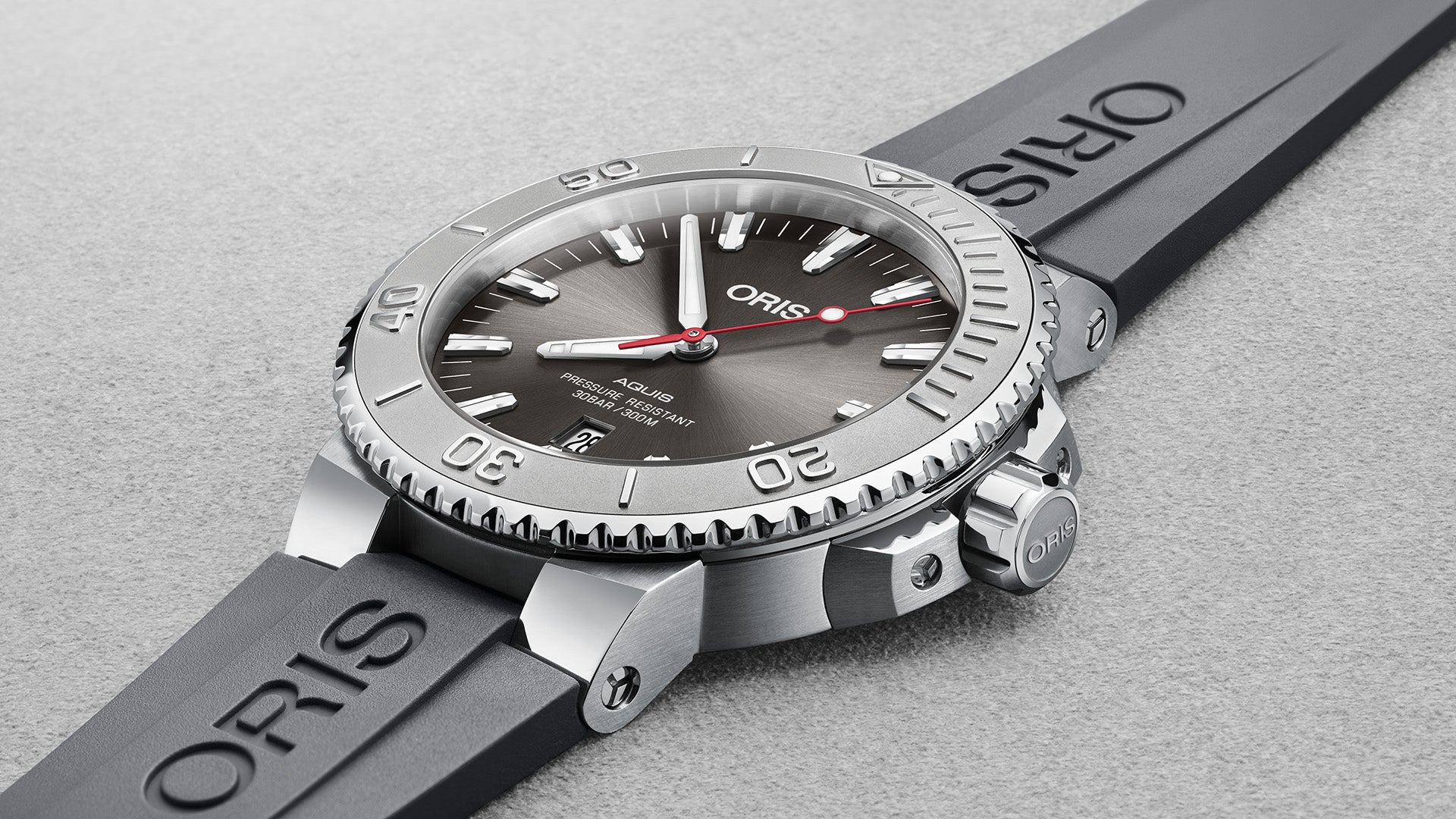Aquis Titanium Date 01 733 7730 7153-07 4 24 64TEB - Premium Luxury Product