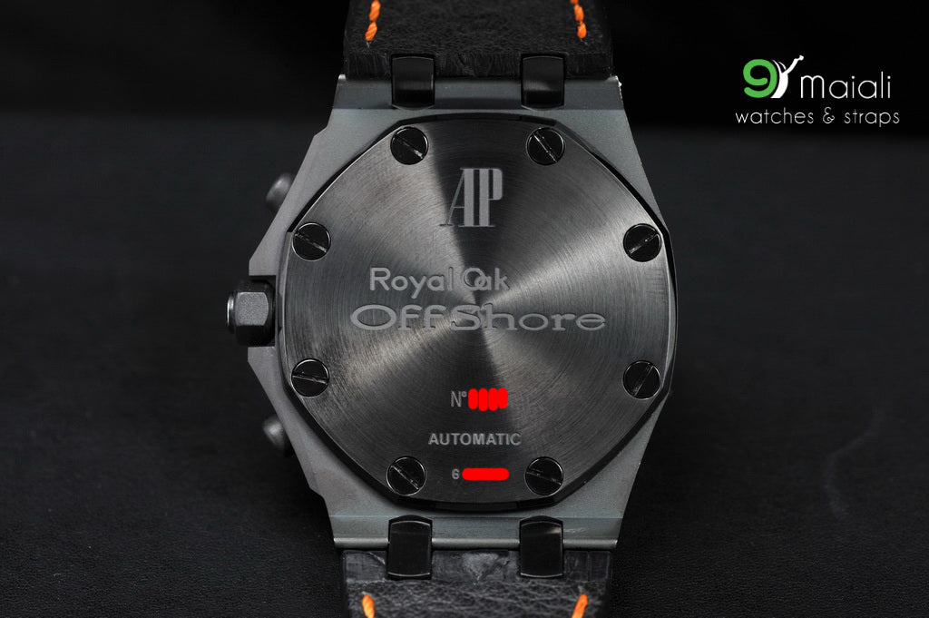 Audemars Piguet Royal Oak Offshore Chronograph Stainless Steel DLC Mens Watch - Premium Luxury Product