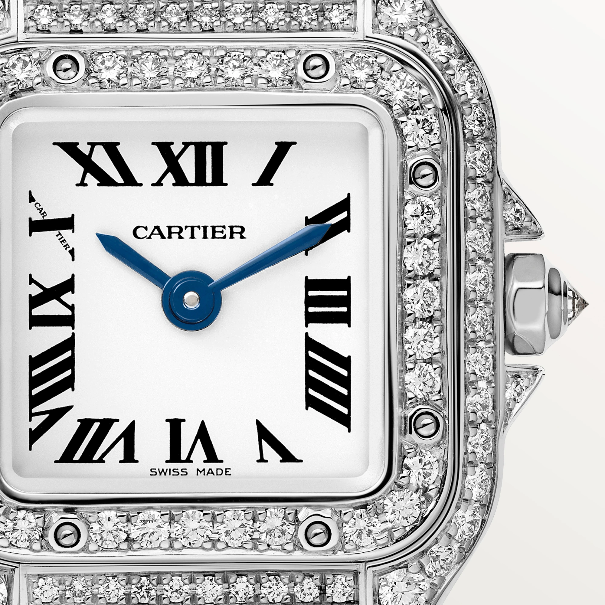 Cartier Panthère 18K White Gold & Diamonds Ladies Watch