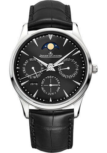 Jaeger-Lecoultre Master Ultra Thin Perpetual Calendar Stainless steel Men's Watch - Premium Luxury Product