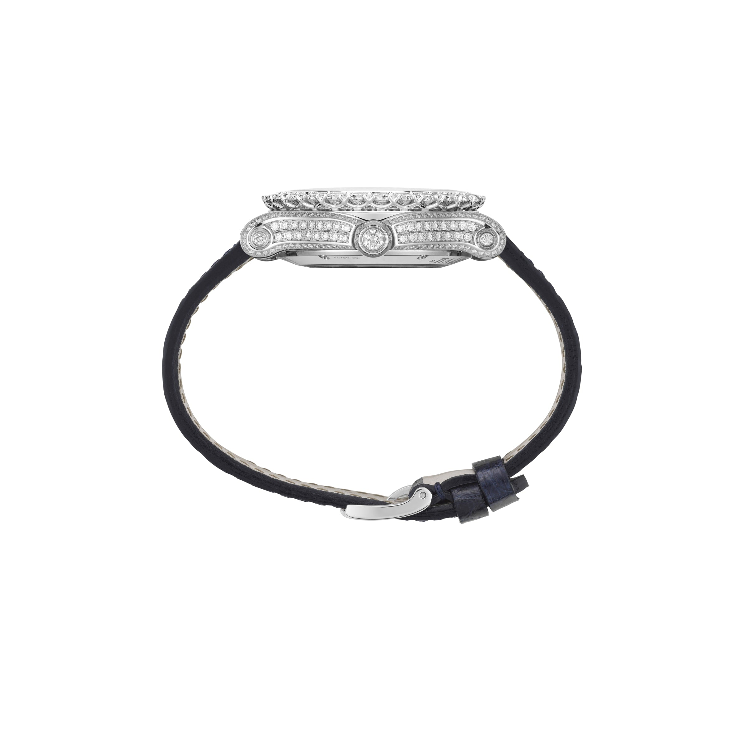 HAPPY SPORT JOAILLERIE 36 MM, AUTOMATIC, ETHICAL WHITE GOLD, DIAMONDS 274809-1001