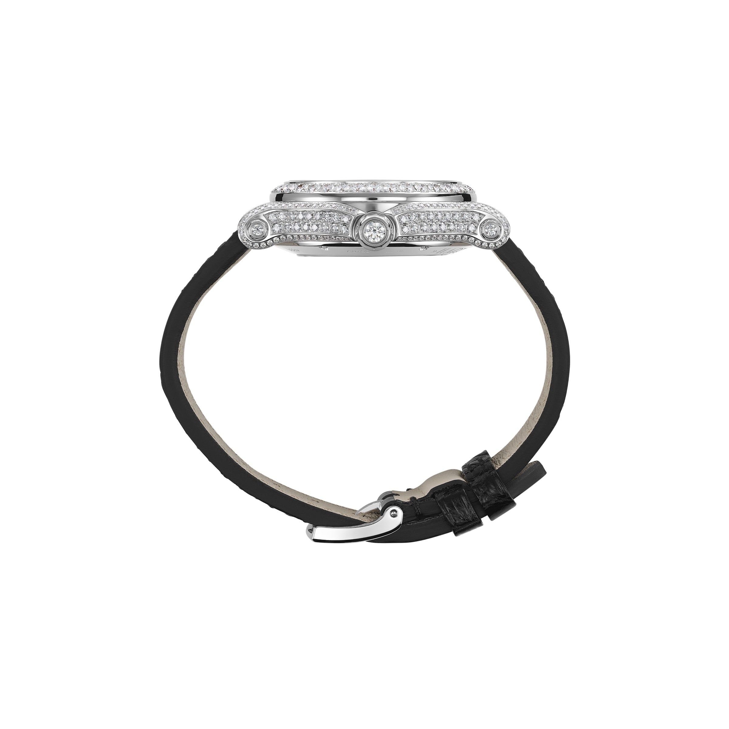 HAPPY SPORT 36 MM, AUTOMATIC, ETHICAL WHITE GOLD, DIAMONDS 274891-1008