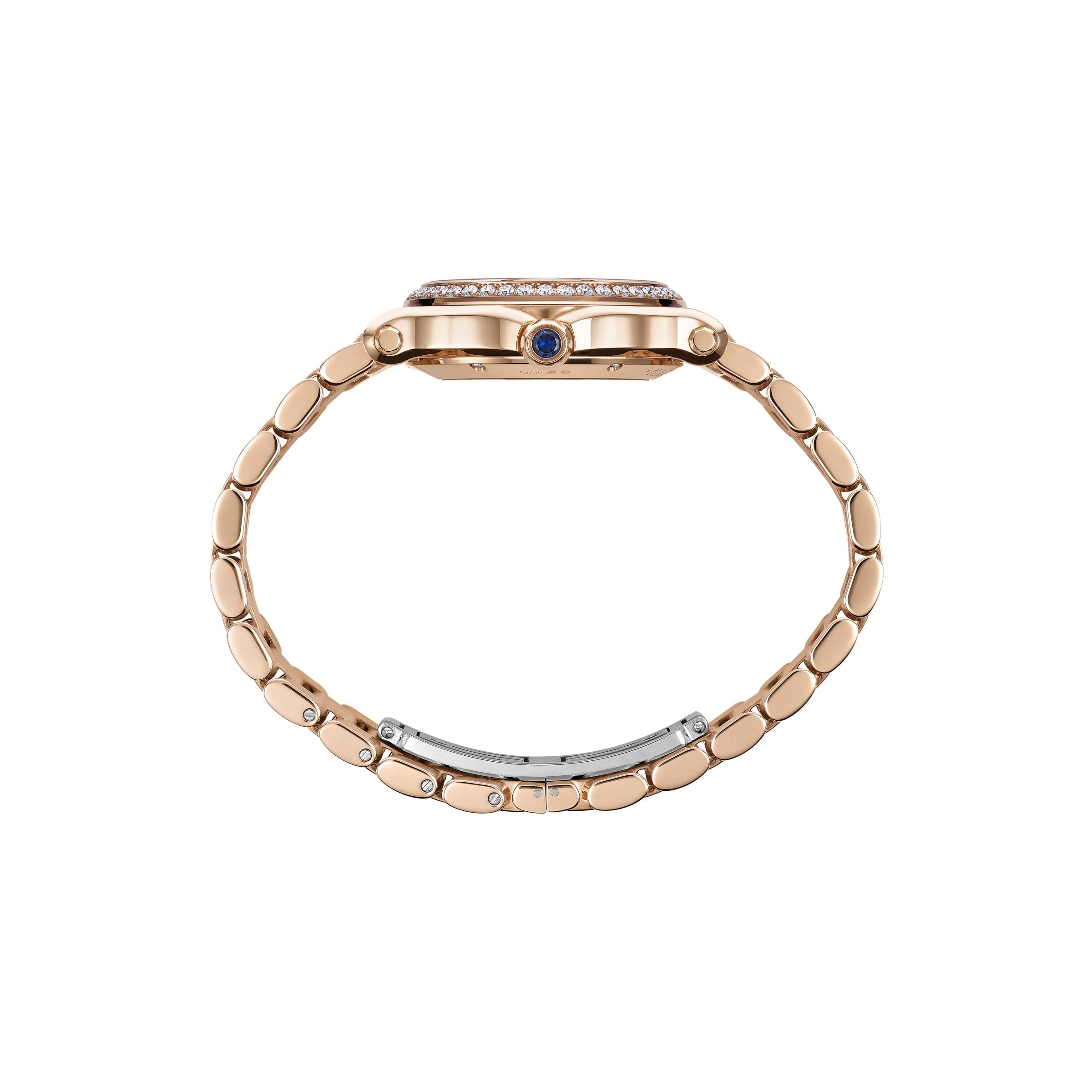 HAPPY SPORT 33 MM, AUTOMATIC, ETHICAL ROSE GOLD, DIAMONDS 275378-5008