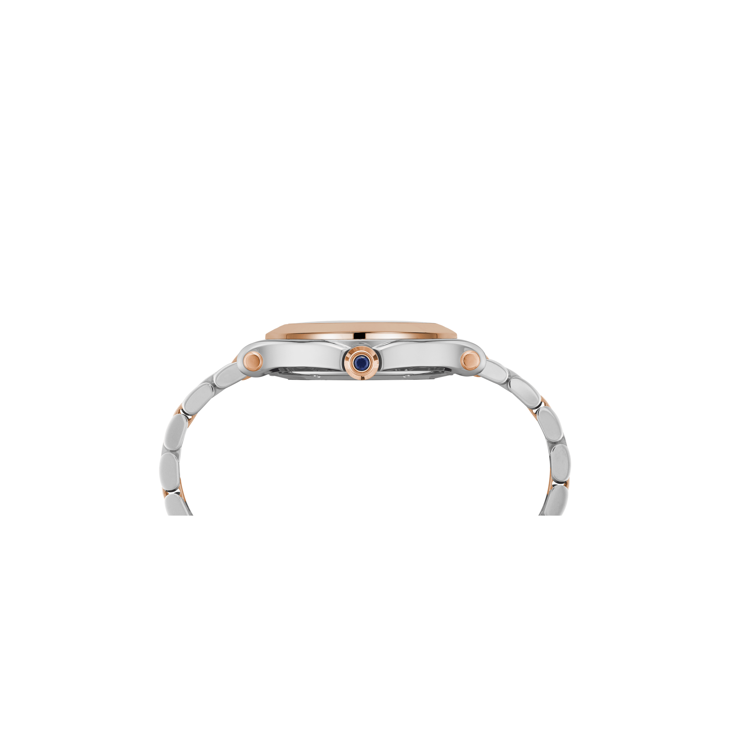 HAPPY SPORT 36 MM, QUARTZ, ETHICAL ROSE GOLD, LUCENT STEEL™, DIAMONDS 278582-6006