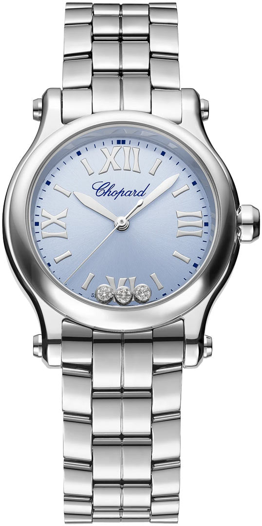 Chopard Happy Sport Stainless Steel Lady's Watch - Premium Luxury Product