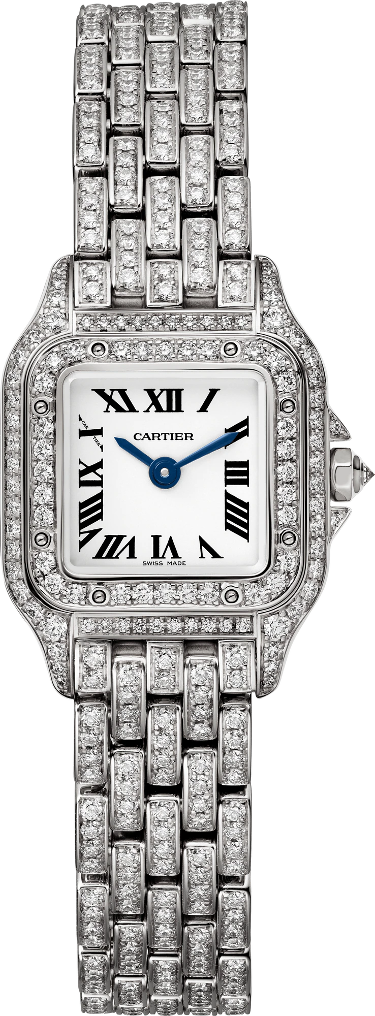 Cartier Panthère 18K White Gold & Diamonds Ladies Watch - Premium Luxury Product