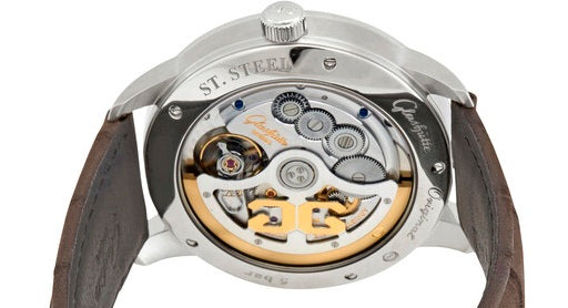 Glashutte Original Senator Excellence Panorama Date Moon Phase Stainless steel Men's Watch