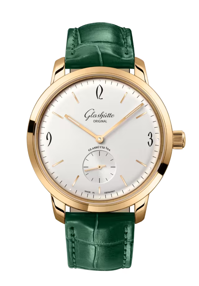 Glashutte Original Vintage Sixties Small Second 18K Rose God Men's Watch - Premium Luxury Product