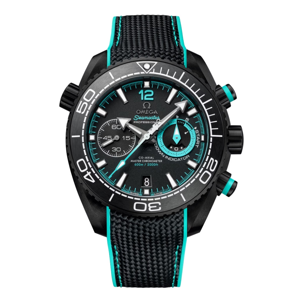 Omega Seamaster Planeta Ocean Chronograph Black Ceramic Men's Watch - Premium Luxury Product