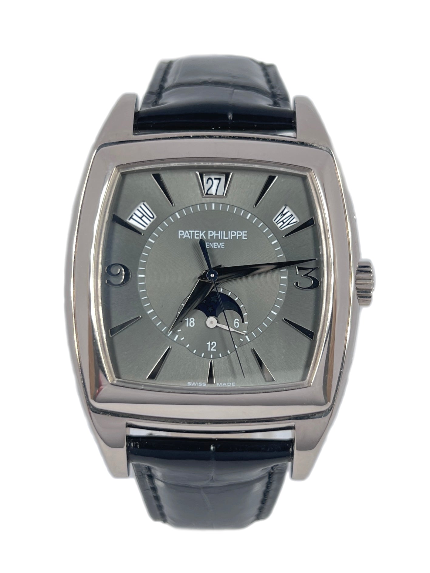 Patek Philippe Annual Calendar 18K White Gold Men's Watch