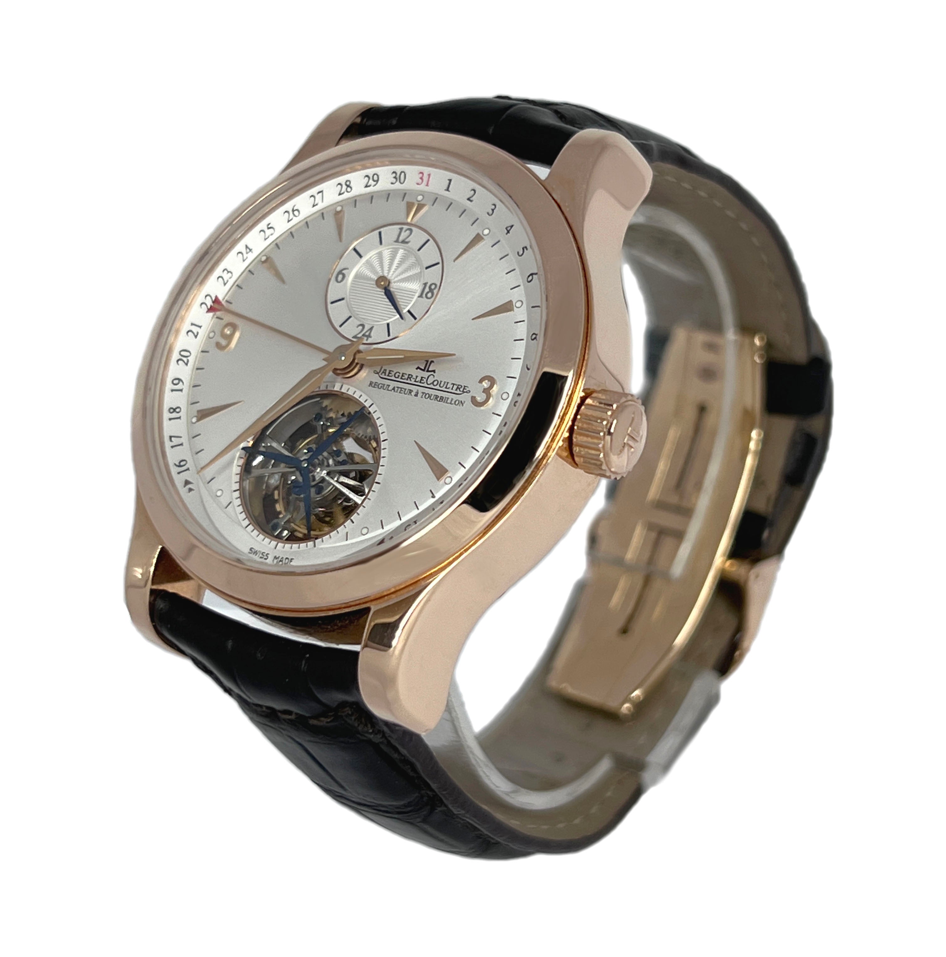 Jaeger-LeCoultre Master Tourbillon 18K Rose Gold Men's Watch