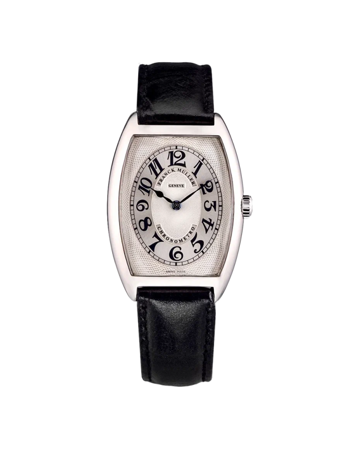 Franck Muller Cintree Curvex Chronometro 18K White Gold Men's Watch - Premium Luxury Product