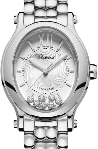 Chopard Happy Sport Oval Stainless Steel & Diamonds Ladies Watch