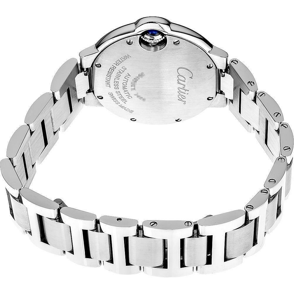 Cartier Ballon Bleu Stainless steel & Diamonds Lady's Watch - Premium Luxury Product