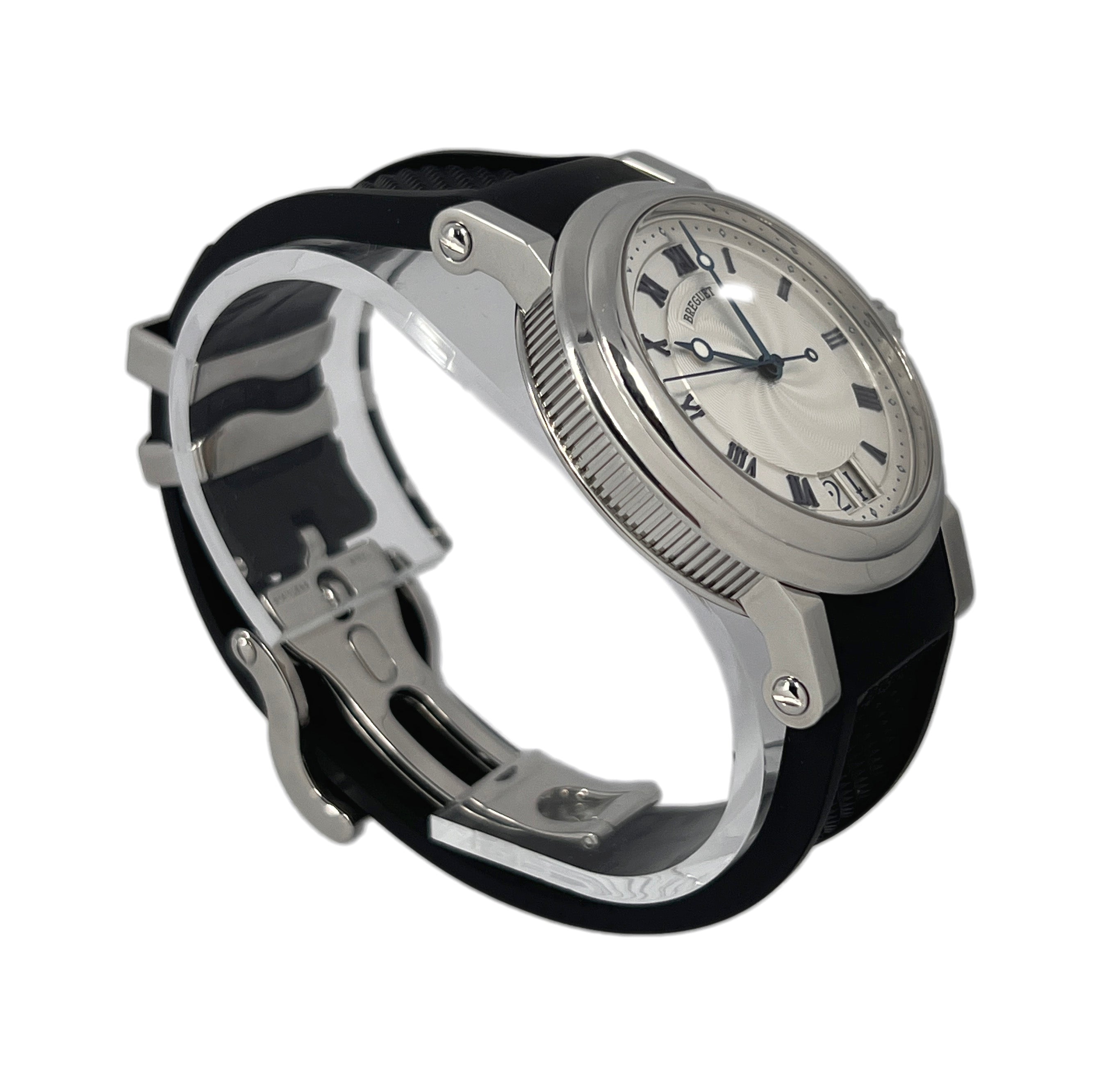 Breguet Marine Automatic Big Date Stainless Steel Men's Watch