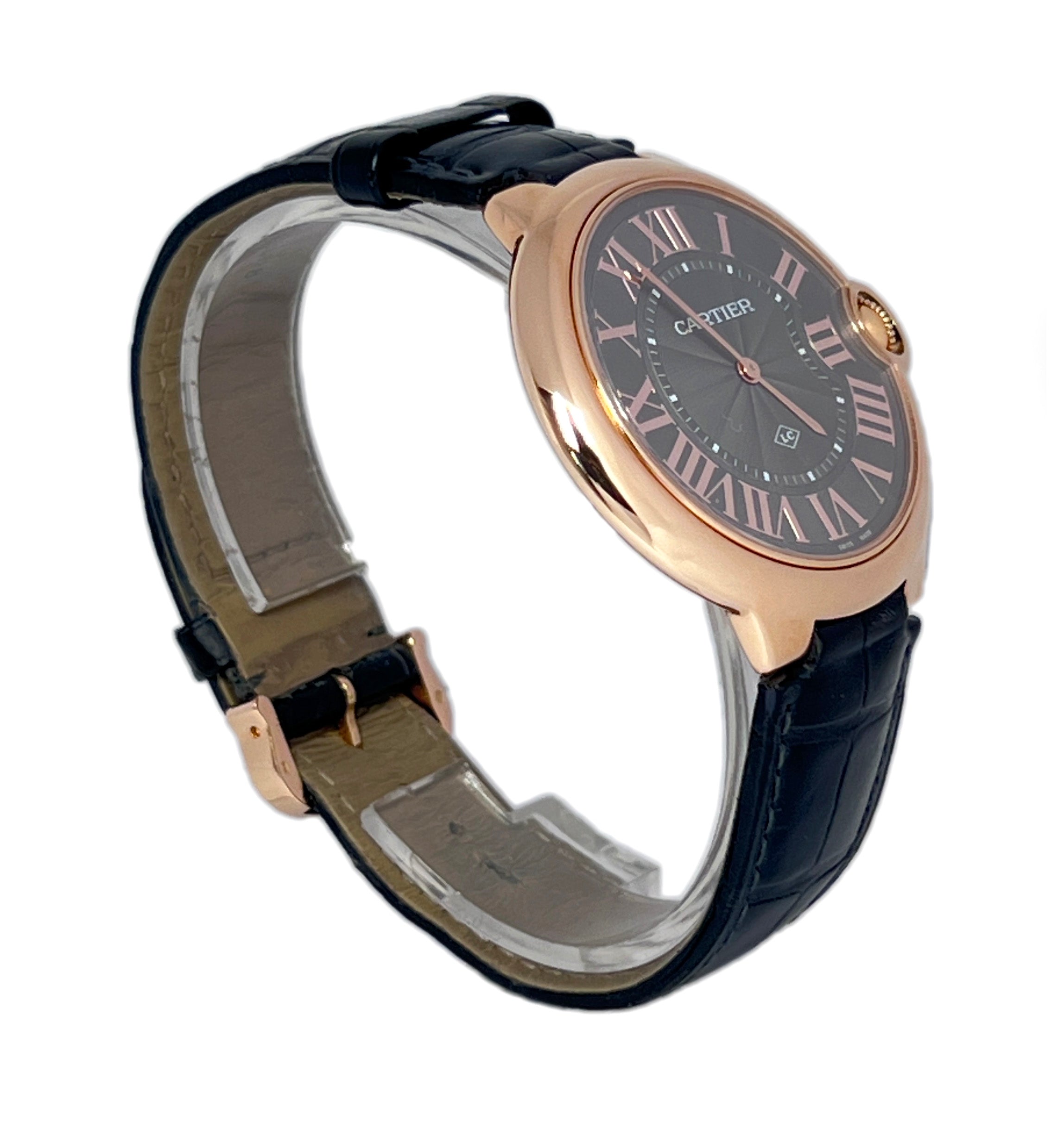 Cartier Ballon Bleu “LC” 18K Rose Gold Unisex Watch