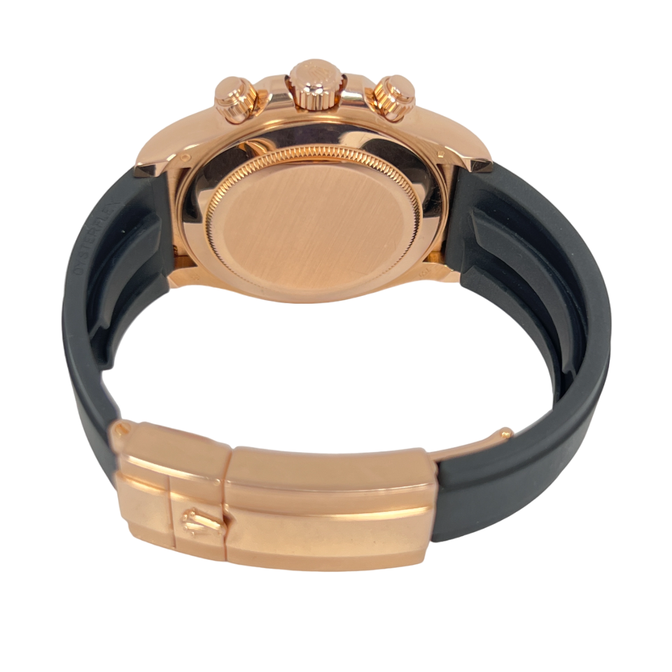 Rolex Cosmograph Daytona Chronograph 18K Rose Gold & Black Ceramic Men's Watch