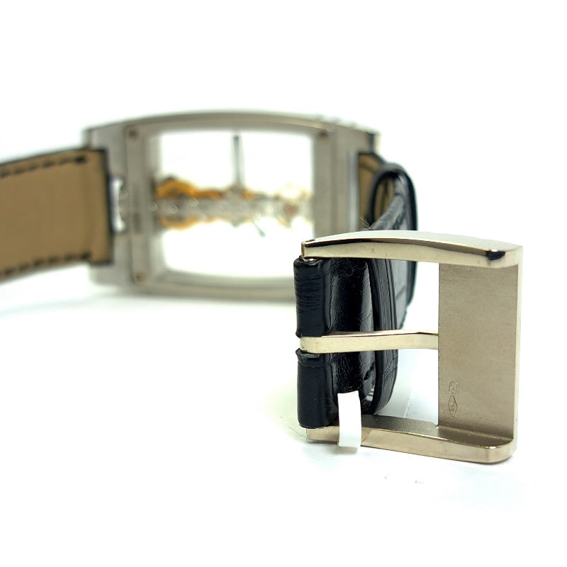 Corum Golden Bridge 18K White Gold & Diamonds Unisex Watch - Premium Luxury Product