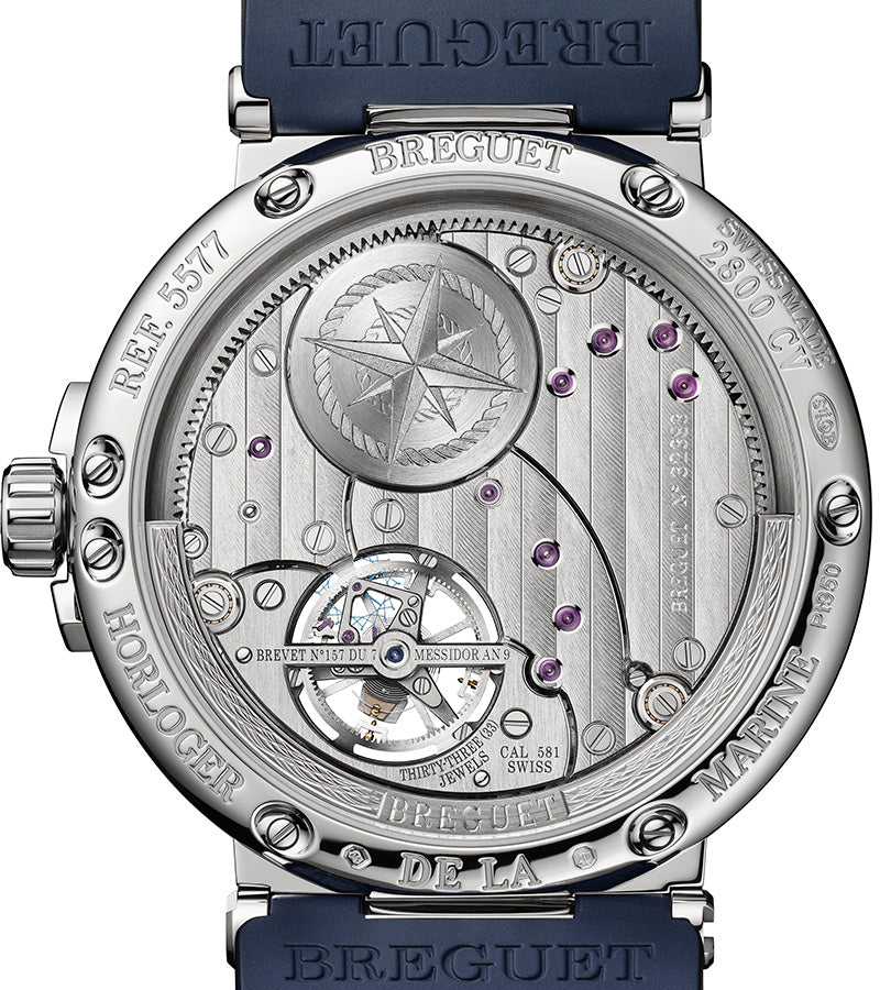 Breguet Marine Tourbillon Platinum Men's Watch - Premium Luxury Product