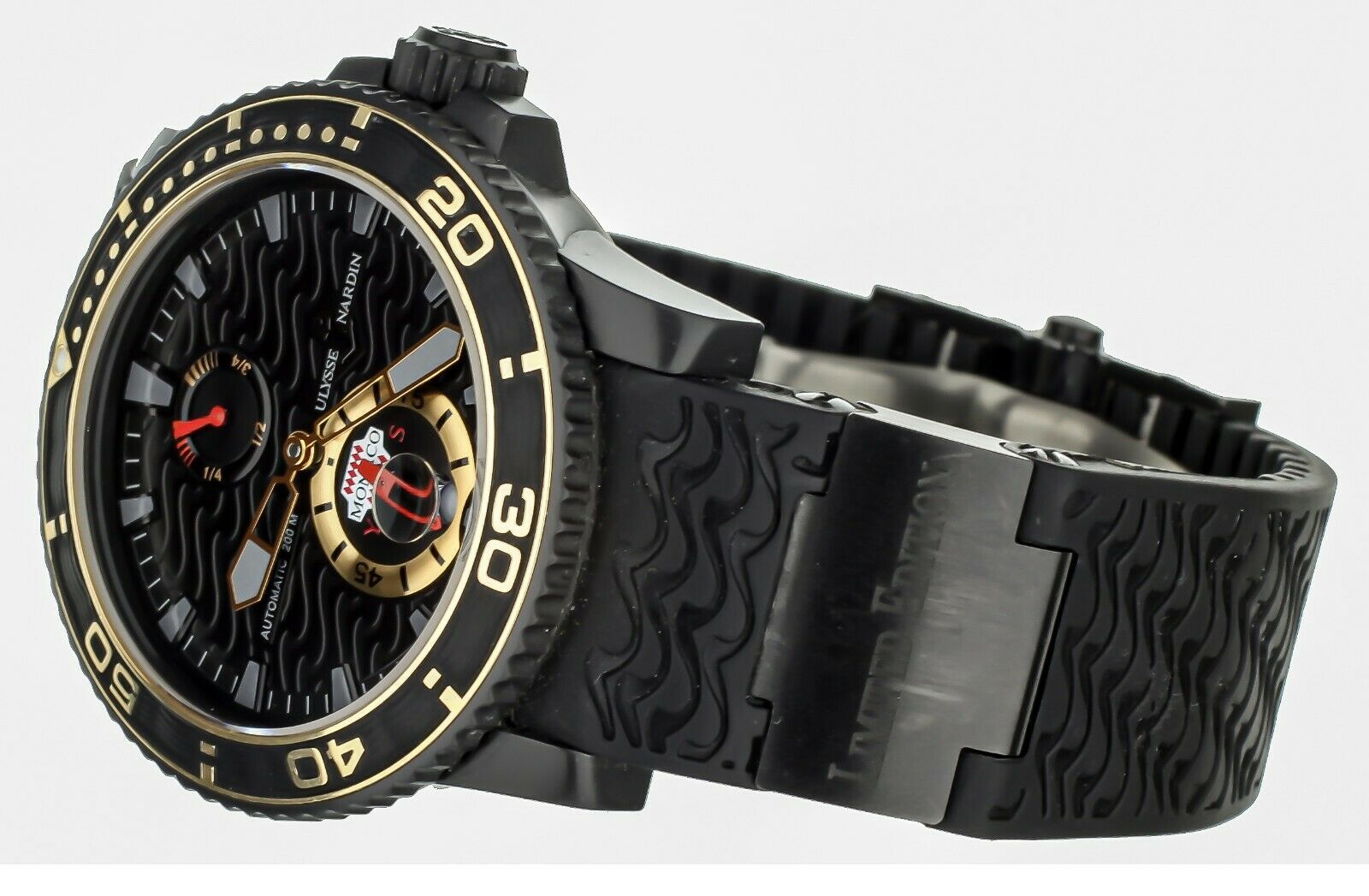 Ulysse Nardin Marine Diver DLC Stainless steel & 18K Rose Gold Men's Watch