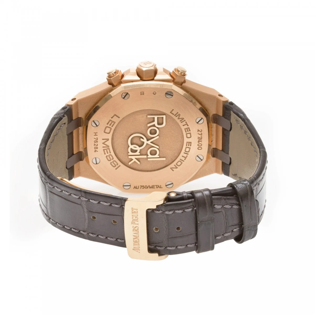 Audemars Piguet Royal Oak Leo Messi Automatic Chronograph Rose Gold Men's Watch - Premium Luxury Product