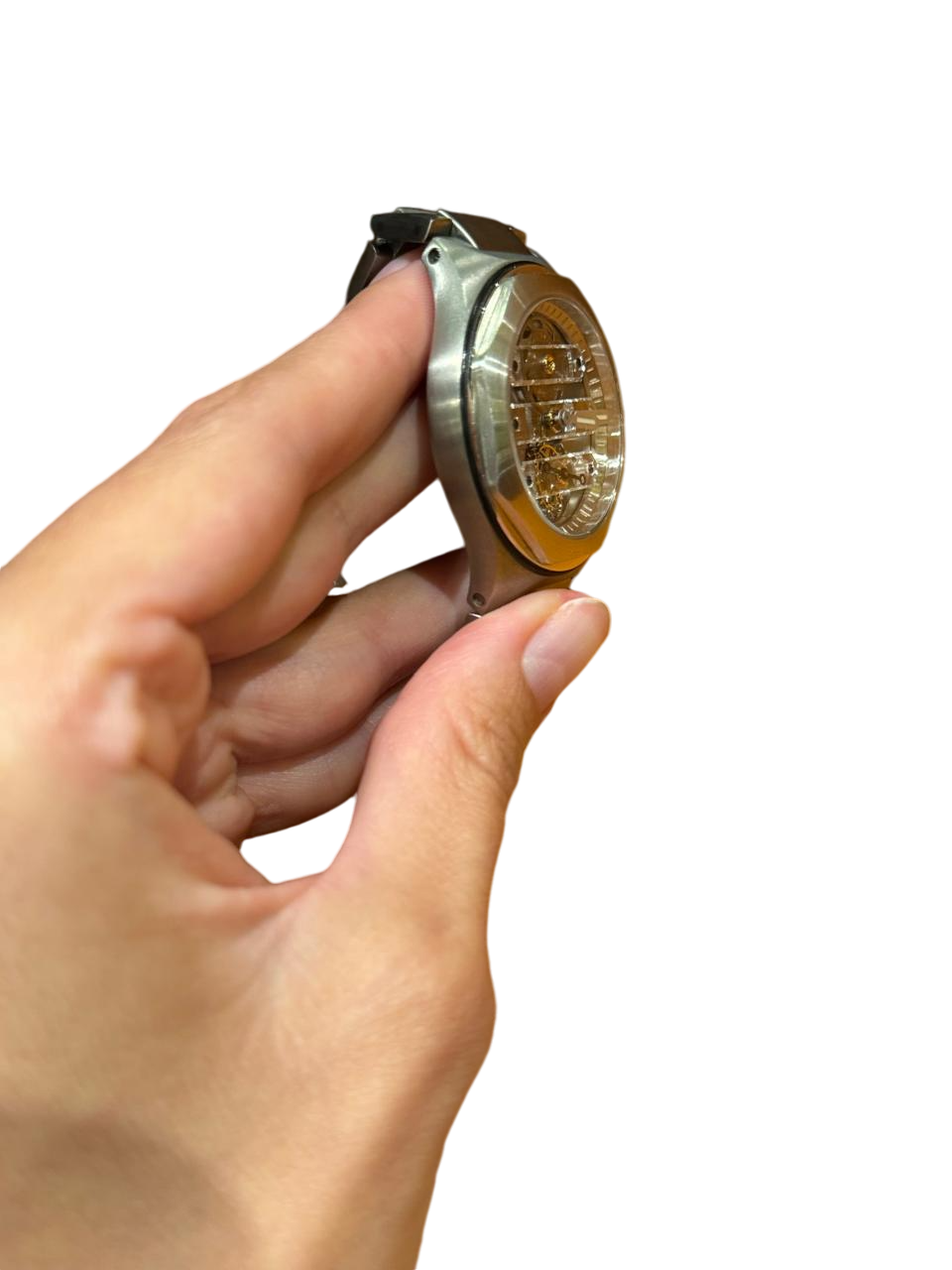 Girard Perregaux Laureato Triple Bridge Tourbillonr Titanium Men's Watch