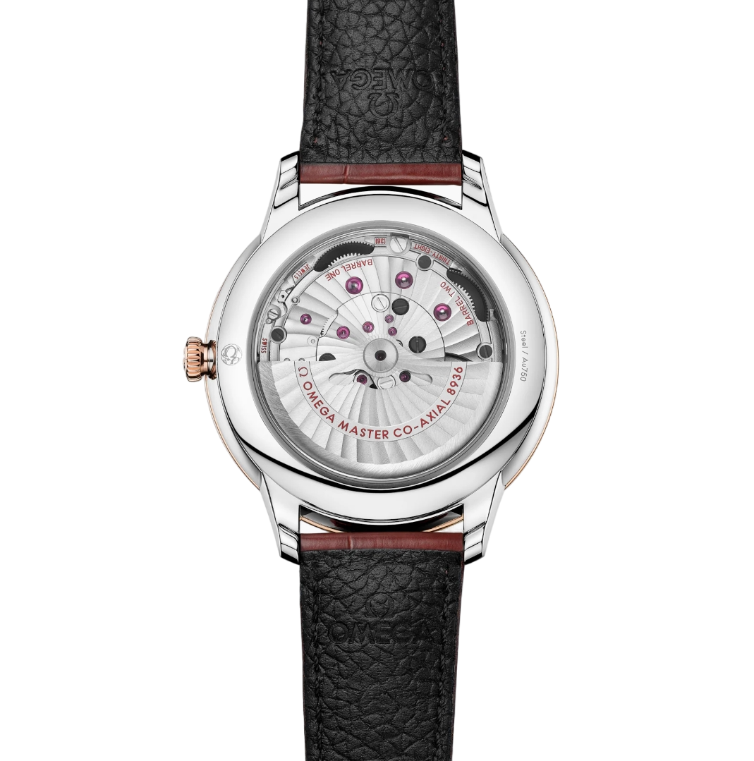 Omega De ville Prestige 18K Sedna™ Gold & Stainless steel Men's Watch - Premium Luxury Product