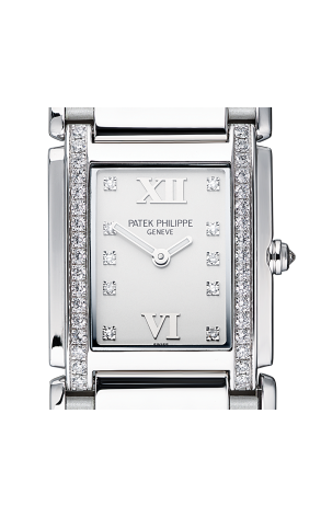 Patek Philippe Twenty-4 18K White Gold & Diamonds Lady's Watch