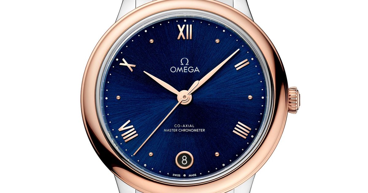 Omega De ville Prestige Stainless steel & 18K Sedna™Gold Lady's Watch