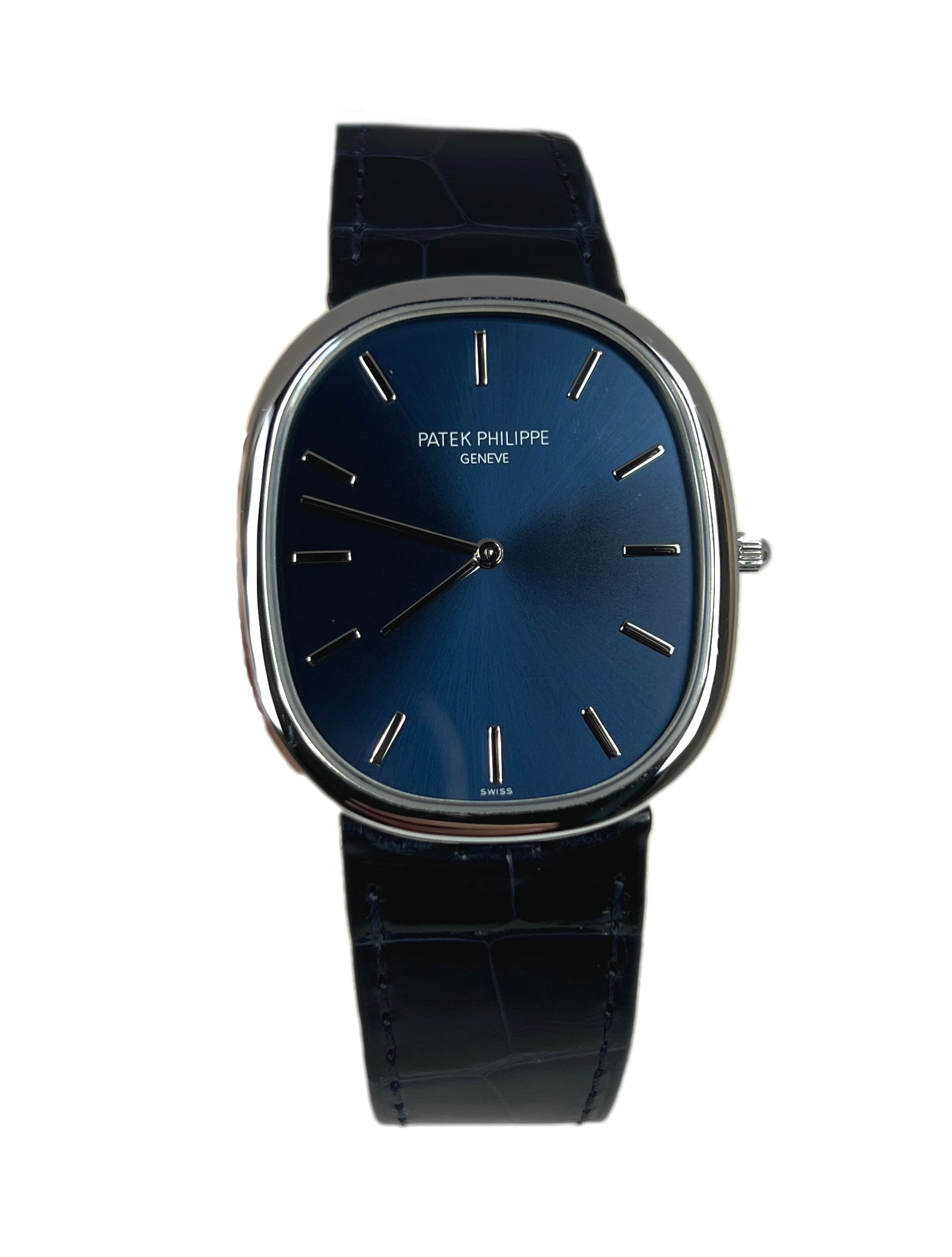 Patek Philippe Golden Ellipse Platinum Men’s Watch