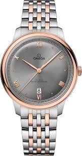 Omega De ville Prestige Stainless steel & 18K Sedna™ Gold Men's Watch - Premium Luxury Product