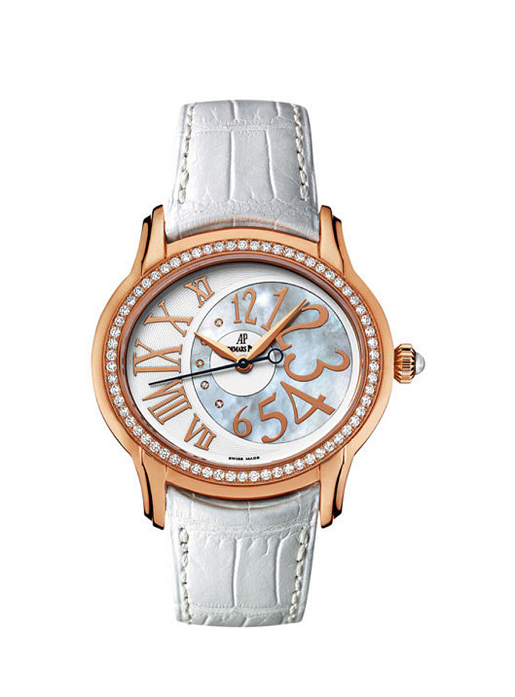 Audemars Piguet Millenary 18K Rose Gold & Diamonds Lady's Watch - Premium Luxury Product