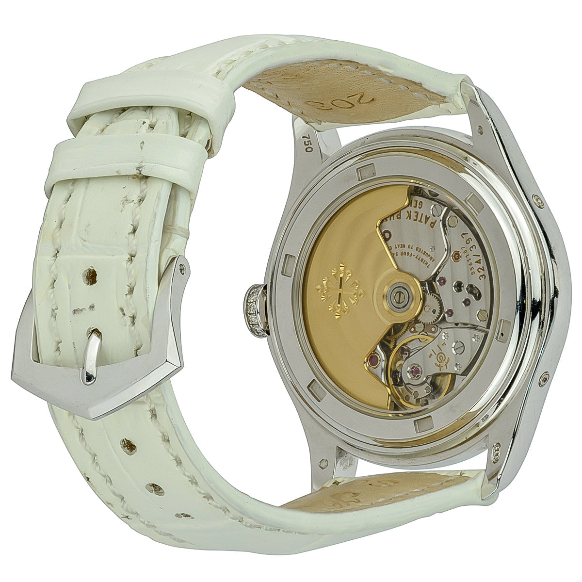 Patek Philippe Complications Annual Calendar 18K White Gold & Diamonds Men’s Watch