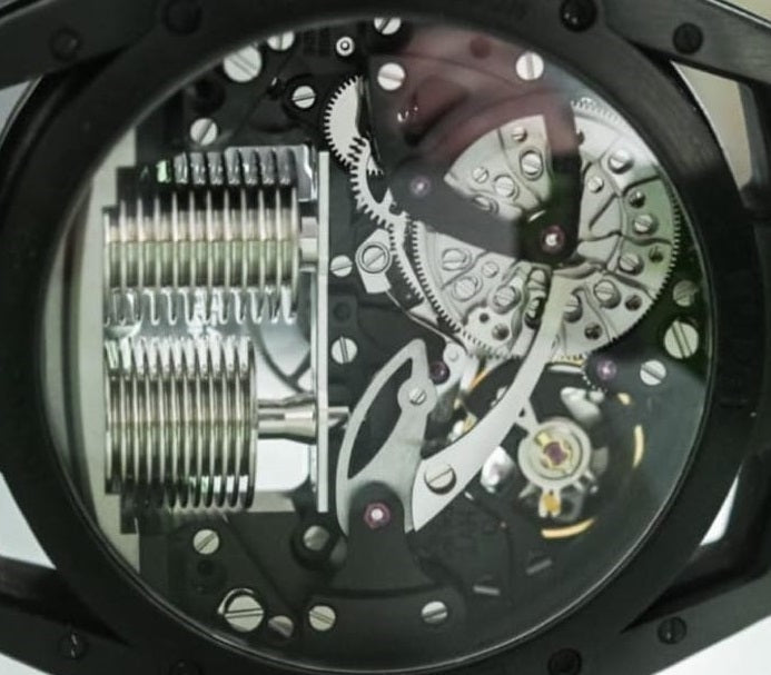 HYT  Hastroid Green Nebula Titanium & Carbon Men's Watch - Premium Luxury Product